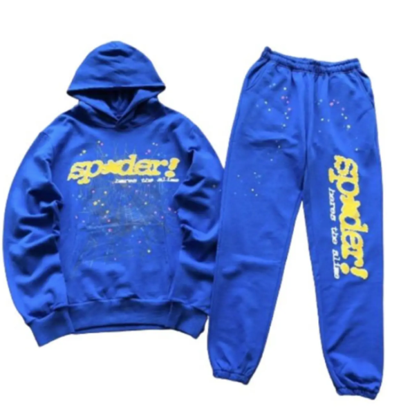 Sp5der TC Tracksuit Blue