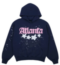 Sp5der Atlanta Hoodie Navy