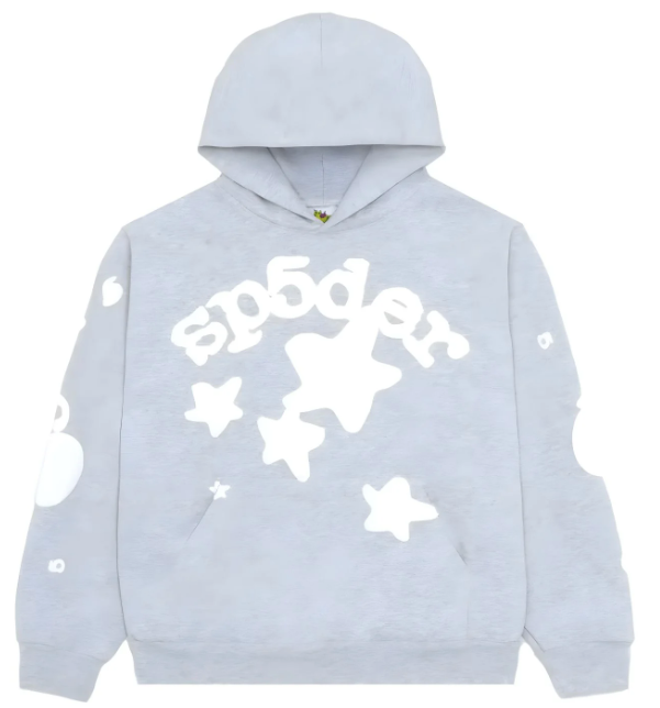 Sp5der Beluga Hoodie Heather Grey