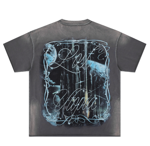 LOST UTOPIA UNEARTH CROPPED TEE