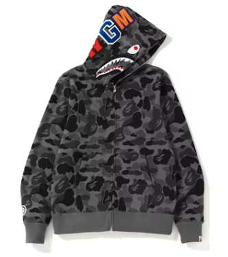 BAPE ABC Camo Shark Full Zip Hoodie