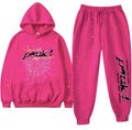 Sp5der P*NK Hoodie Pink