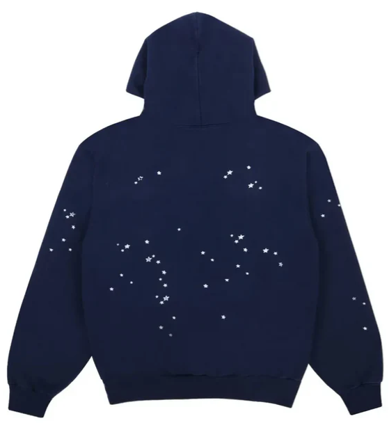 Sp5der Atlanta Hoodie Navy