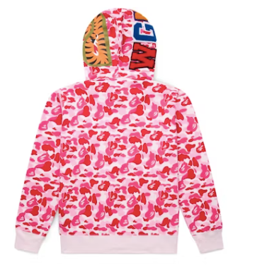 BAPE ABC Camo Shark Full Zip Hoodie