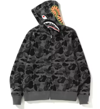 BAPE ABC Camo Shark Full Zip Hoodie