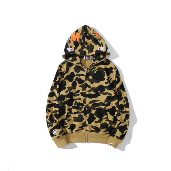 BAPE ABC Camo Shark Full Zip Hoodie